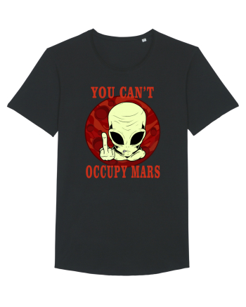 You Can't Occupy Mars Planet Black