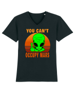 You Can't Occupy Mars Tricou mânecă scurtă guler V Bărbat Presenter