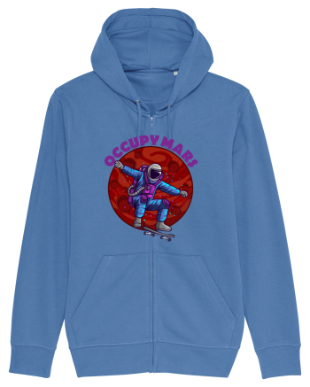 Astronaut Skater Occupy Mars Bright Blue