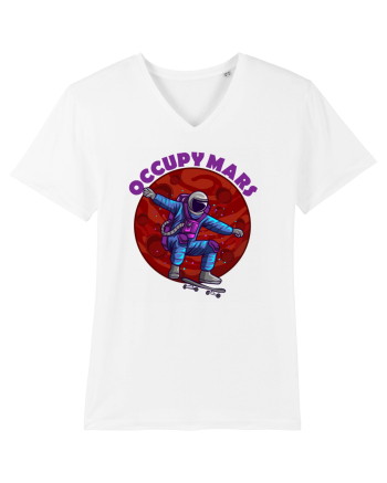 Astronaut Skater Occupy Mars White