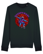 Astronaut Skater Occupy Mars Bluză mânecă lungă Unisex Rise