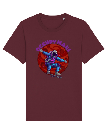 Astronaut Skater Occupy Mars Burgundy