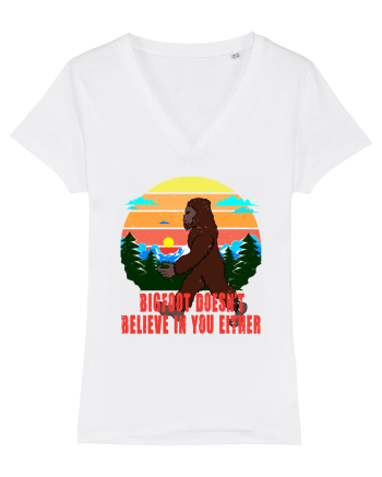 Bigfoot Doesn't Believe In You Either White