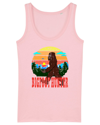 Bigfoot Hunter Grunge Style Cotton Pink