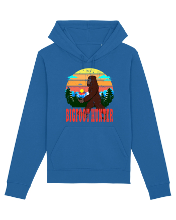 Bigfoot Hunter Grunge Style Royal Blue