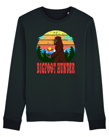 Bigfoot Hunter Grunge Style Black