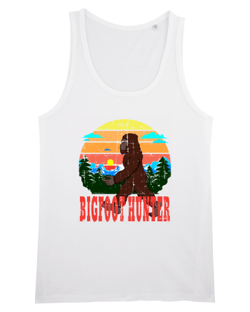 Bigfoot Hunter Grunge Style White