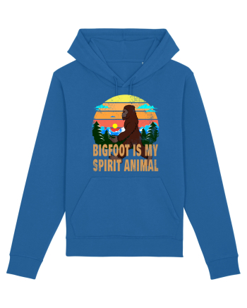 Bigfoot Is My Spirit Animal Royal Blue