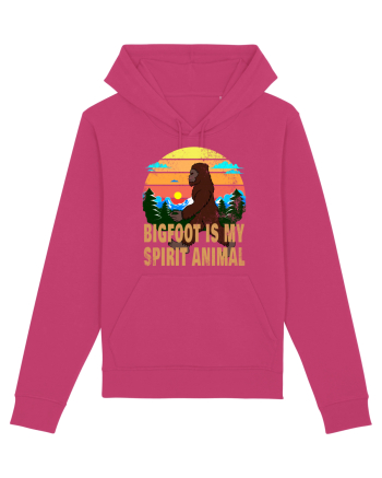 Bigfoot Is My Spirit Animal Raspberry