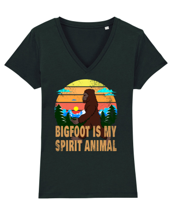 Bigfoot Is My Spirit Animal Black