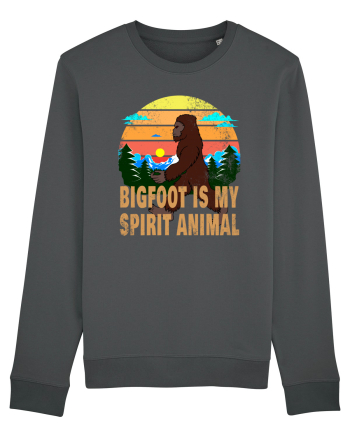 Bigfoot Is My Spirit Animal Anthracite
