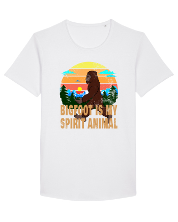 Bigfoot Is My Spirit Animal White