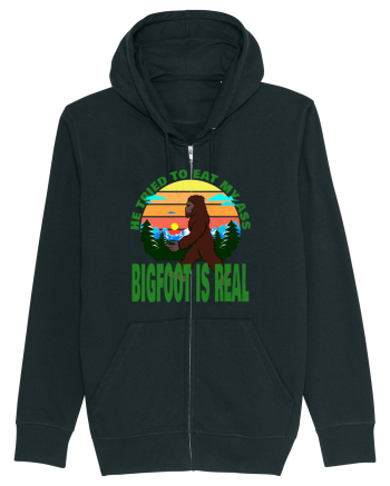 Bigfoot Is Real He Tried To Eat My Ass Grunge Black