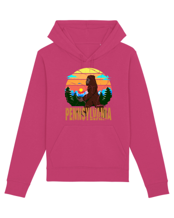 Bigfoot Pennsylvania Vintage Raspberry