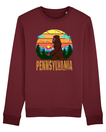 Bigfoot Pennsylvania Vintage Burgundy