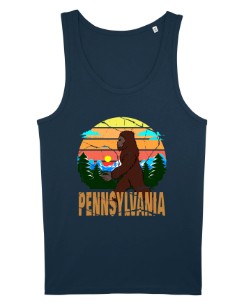 Bigfoot Pennsylvania Vintage Navy
