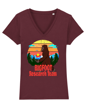 Bigfoot Research Team Burgundy