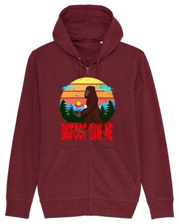 Bigfoot Saw Me Burgundy