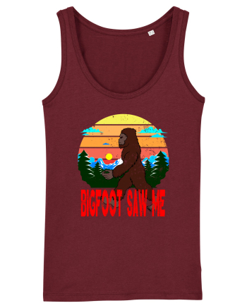 Bigfoot Saw Me Burgundy