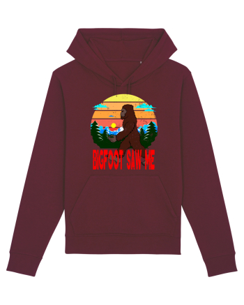 Bigfoot Saw Me Burgundy