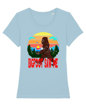 Bigfoot Saw Me Sky Blue