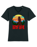 Bigfoot Saw Me Tricou mânecă scurtă guler V Bărbat Presenter