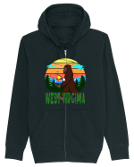 Bigfoot West Virginia Hanorac cu fermoar Unisex Connector