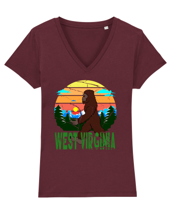 Bigfoot West Virginia Burgundy