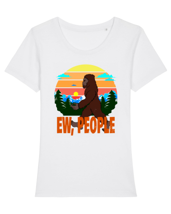 Ew, People Vintage Bigfoot White