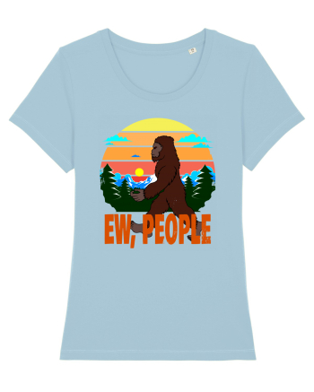 Ew, People Vintage Bigfoot Sky Blue