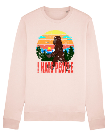 I Hate People Vintage Bigfoot Candy Pink