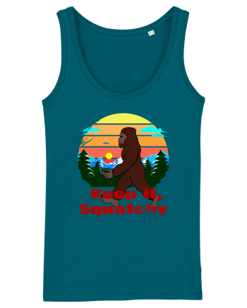 Keep It Squatchy Retro Bigfoot Ocean Depth