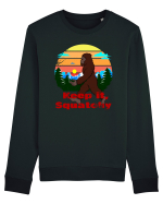 Keep It Squatchy Retro Bigfoot Bluză mânecă lungă Unisex Rise