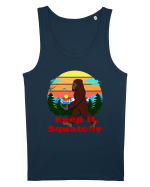 Keep It Squatchy Retro Bigfoot Maiou Bărbat Runs