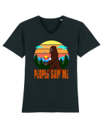 People Saw Me Tricou mânecă scurtă guler V Bărbat Presenter