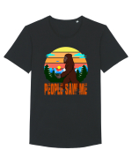People Saw Me Tricou mânecă scurtă guler larg Bărbat Skater