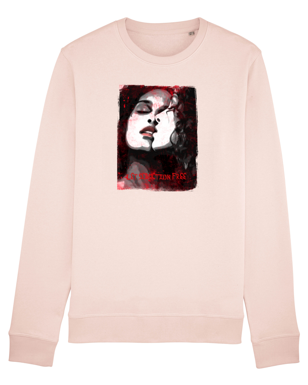 Bluză mânecă lungă Unisex Rise Candy Pink