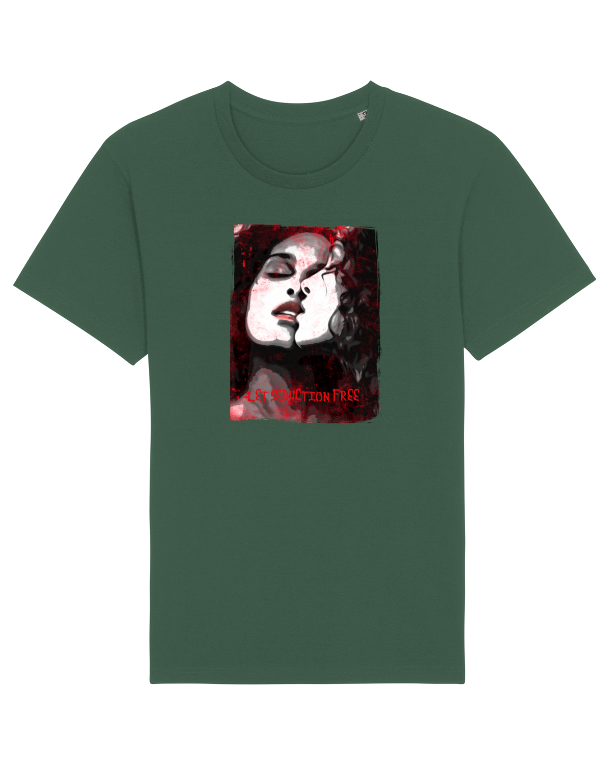 Tricou mânecă scurtă Unisex Rocker Bottle Green