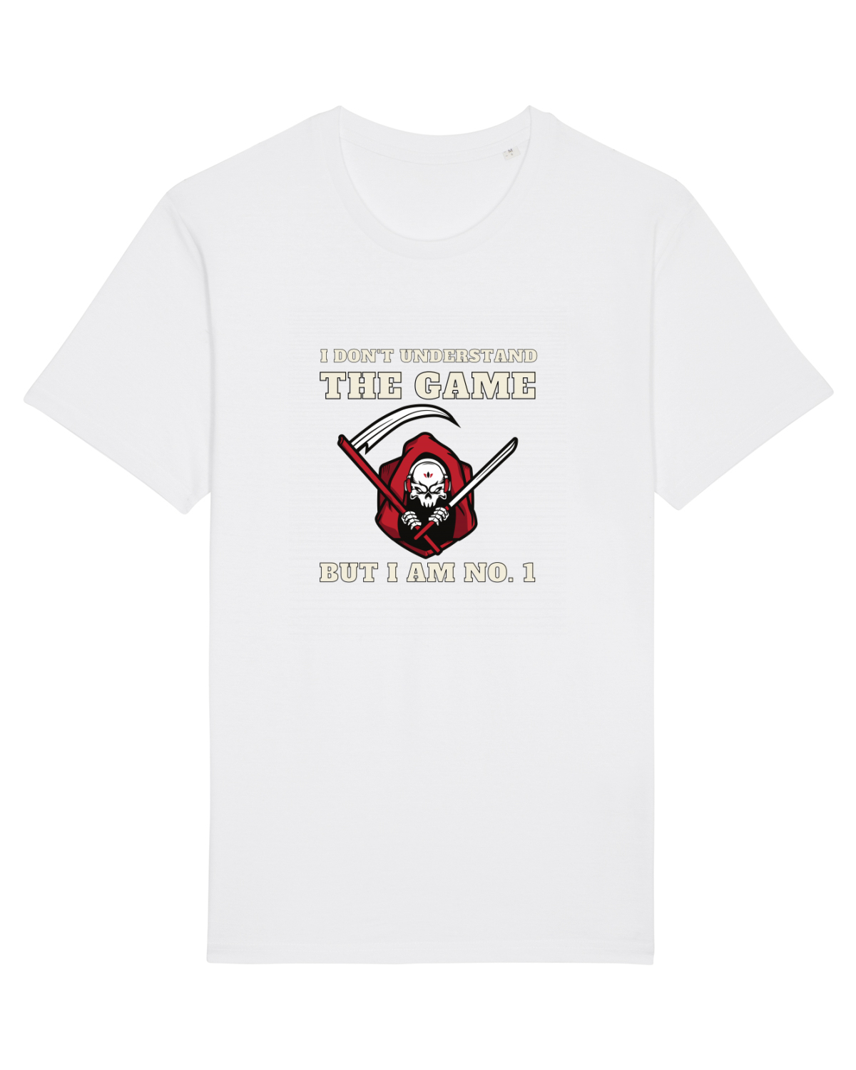 Tricou mânecă scurtă Unisex Rocker White