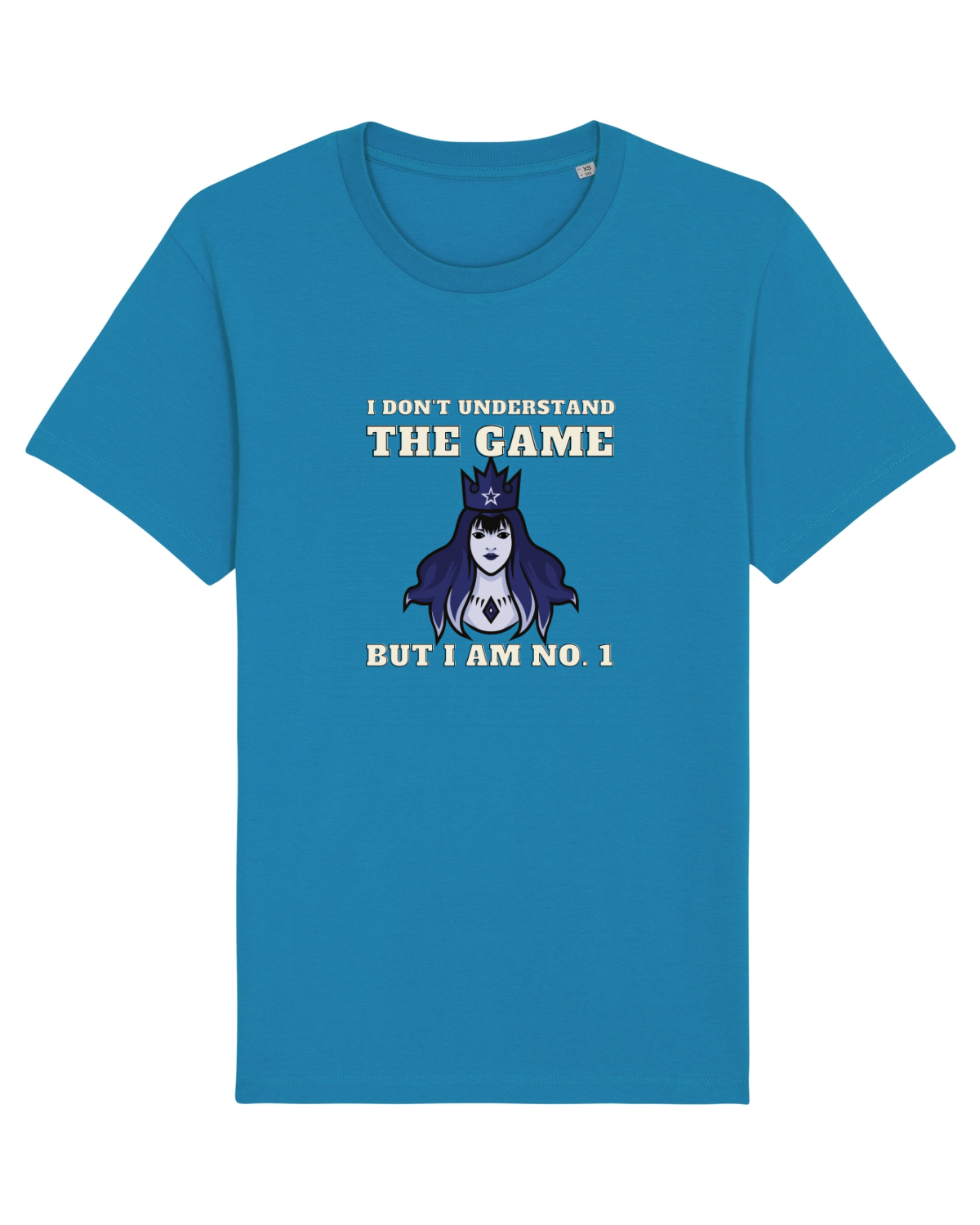 Tricou mânecă scurtă Unisex Rocker Azur