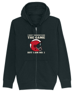 Nu Ințeleg Jocul, Dar Eu Sunt No.1, Fotbal American Hanorac cu fermoar Unisex Connector