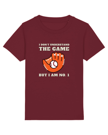 Nu Ințeleg Jocul, Dar Eu Sunt No.1, Baseball Burgundy