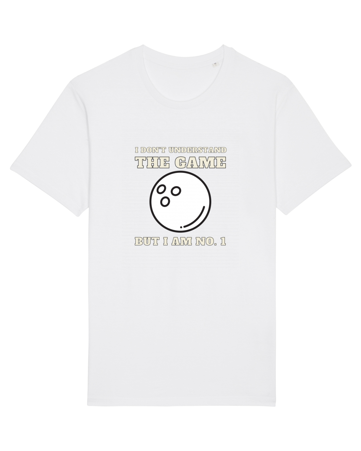 Tricou mânecă scurtă Unisex Rocker White