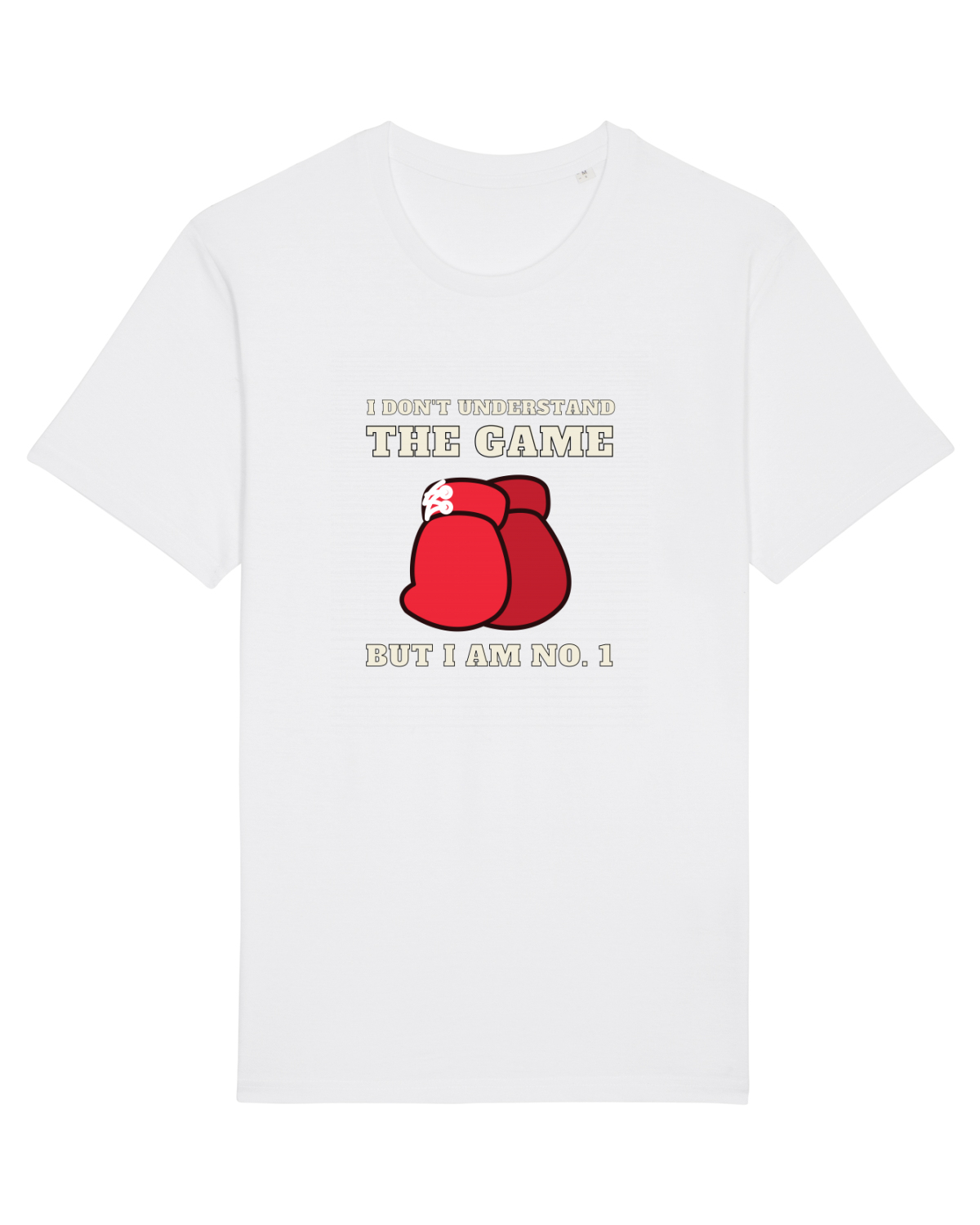 Tricou mânecă scurtă Unisex Rocker White