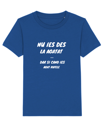 Nu Ies Des La Agata, Dar Si Cand Ies Agat Rufele Majorelle Blue
