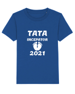 Tată Începător 2021 Tricou mânecă scurtă  Copii Mini Creator