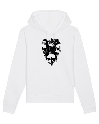 Skull Shield White