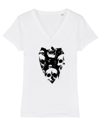 Skull Shield White