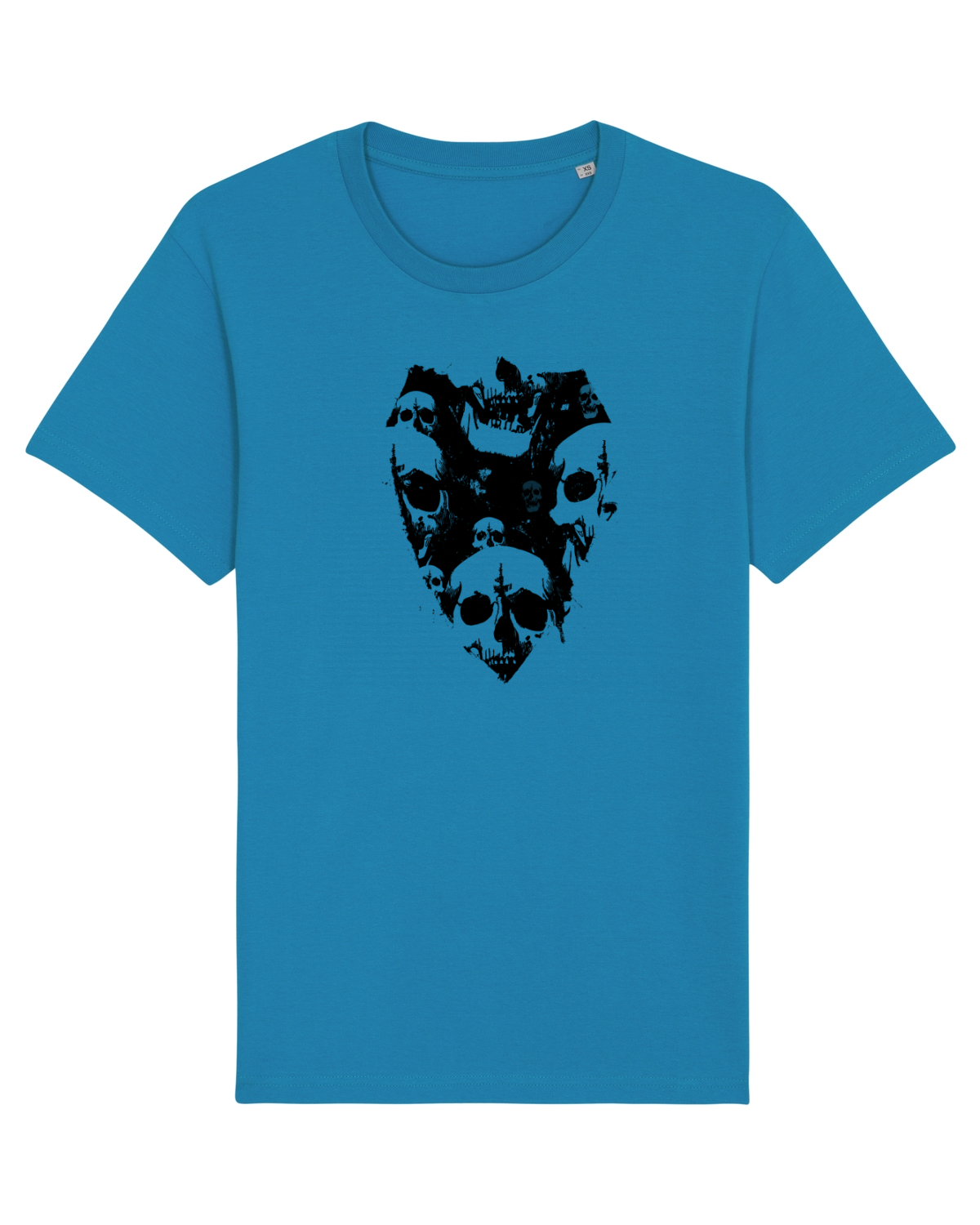 Tricou mânecă scurtă Unisex Rocker Azur