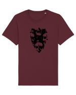 Skull Shield Tricou mânecă scurtă Unisex Rocker